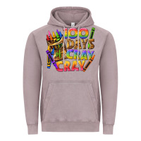 Vintage Zinc 100 days of cray cray tbw Vintage Hoodie - texasbilliewilder