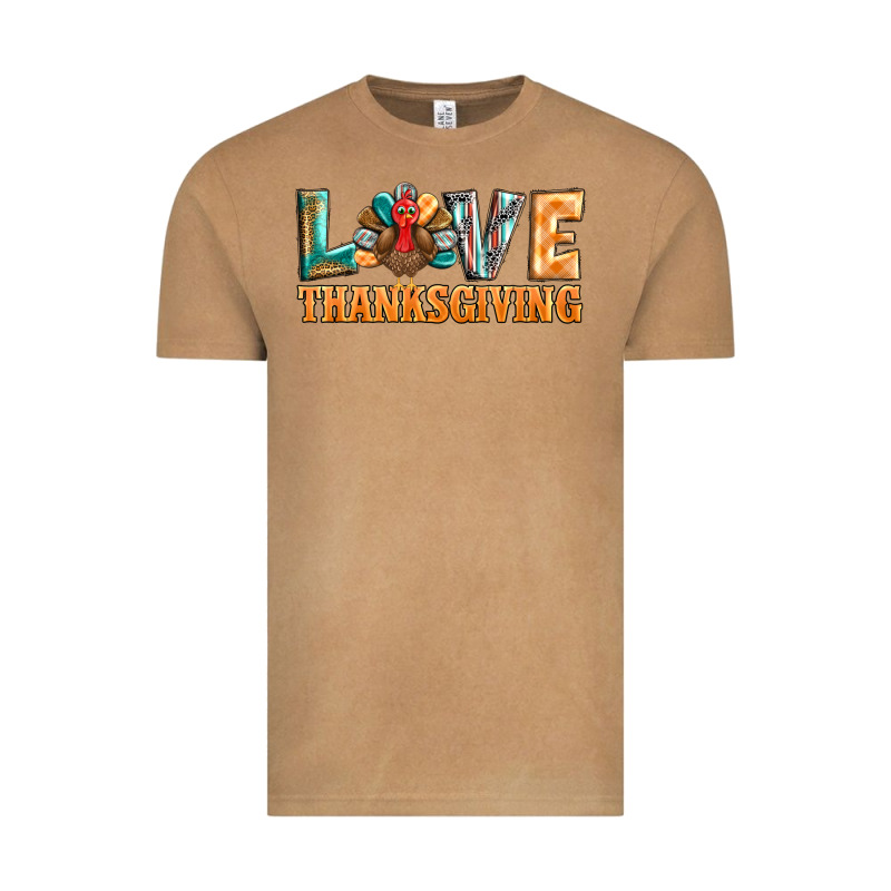 Love Thanksgiving Western Turkey Vintage Tee by BarkalooDesign | Teevron