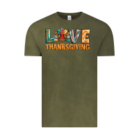 Vintage Olive love thanksgiving western turkey Vintage Tee - BarkalooDesign