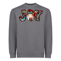 Storm christmas joy cow Heavyweight Sweatshirt - RanaPortraitStore
