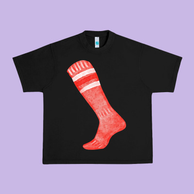 Red Sock Fa Element 2 Urban Heavy Tee Designed By Fadigitalartstudio