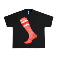 Black red sock fa element 2 Urban Heavy Tee - FaDigitalArtStudio