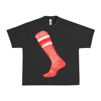 Pigment Black red sock fa element 2 Urban Heavy Tee - FaDigitalArtStudio