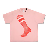 Salmon red sock fa element 2 Urban Heavy Tee - FaDigitalArtStudio