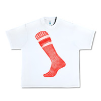 White red sock fa element 2 Urban Heavy Tee - FaDigitalArtStudio