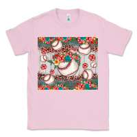 Bubblegum Pink baseball leopard Classic Tee - JahusDesignShop