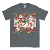 Charcoal Heather baseball leopard Classic Tee - JahusDesignShop