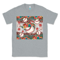 Heather Grey baseball leopard Classic Tee - JahusDesignShop