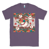 Lavender baseball leopard Classic Tee - JahusDesignShop