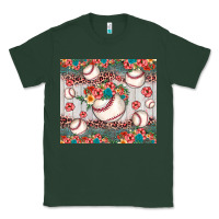 Sports Green baseball leopard Classic Tee - JahusDesignShop