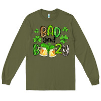 Army Green bad and boozy Long Sleeve Tee - Artiststas