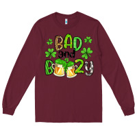 Burgundy bad and boozy Long Sleeve Tee - Artiststas