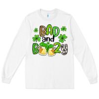 White bad and boozy Long Sleeve Tee - Artiststas