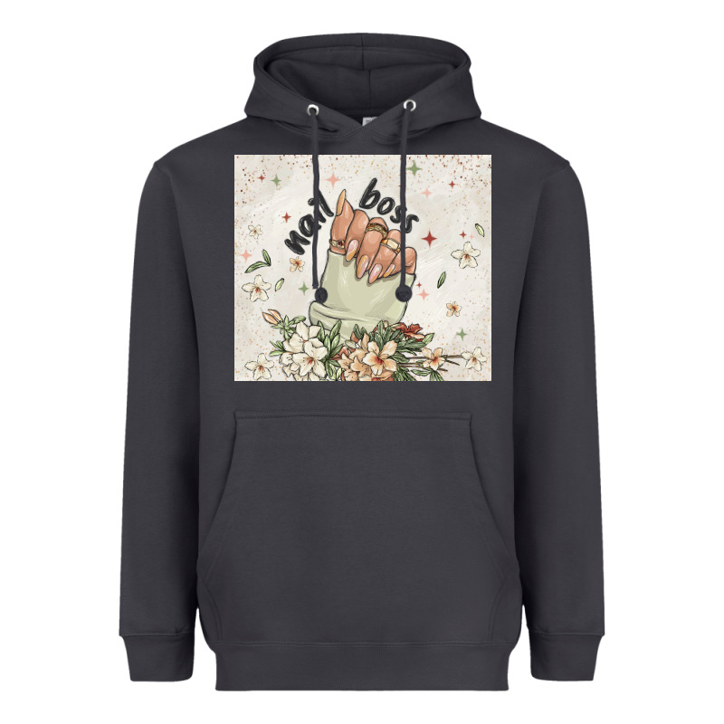 Nail Boss Heavyweight Hoodie by MaliasSmallBusiness | Teevron