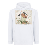 White nail boss Heavyweight Hoodie - MaliasSmallBusiness