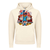 Vintage Artic 4th of july gnomes farm truck Vintage Hoodie - Zillion Design Studio