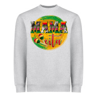 Heather Grey Mama Cita Heavyweight Sweatshirt - texasbilliewilder