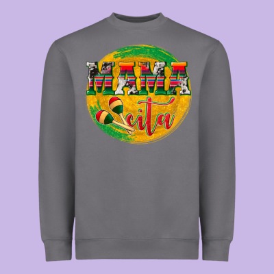 Mama Cita Heavyweight Sweatshirt Designed By Texasbilliewilder
