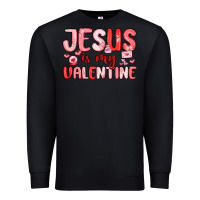 Black jesus is my valentine Premium Sweatshirt - MaliasSmallBusiness