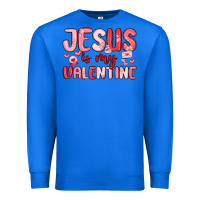 True Royal jesus is my valentine Premium Sweatshirt - MaliasSmallBusiness