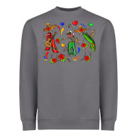Storm mexican skeletons Heavyweight Sweatshirt - Zillion Design Studio