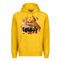 Lemon equality hurts no one lgbtq hands Premium Hoodie - LillyAllenDesigns