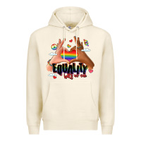 Tofu equality hurts no one lgbtq hands Premium Hoodie - LillyAllenDesigns