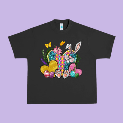 Easter Heart Easter Day Urban Heavy Tee Designed By Neo Western