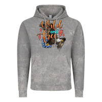 Cloud Rock wild and free Vintage Hoodie - Zillion Design Studio
