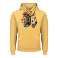 Vintage Mustard wild and free Vintage Hoodie - Zillion Design Studio