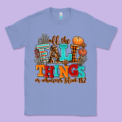 All The Fall Thıngs Or Whatever Classic Tee Designed By Adodesignshop