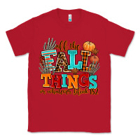 Red all the fall thıngs or whatever Classic Tee - AdoDesignShop
