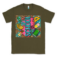 Army Green teacher  School Classic Tee - AdoDesignShop