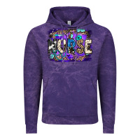 Cloud Purple nurse halloween Vintage Hoodie - JahusDesignShop