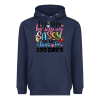 Navy 100 days of school Heavyweight Hoodie - MaliasSmallBusiness