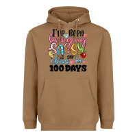 Toasted Coconut 100 days of school Heavyweight Hoodie - MaliasSmallBusiness