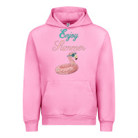 Fuchsia Pink Enjoy Summer Urban Hoodie - Bettercallsaul