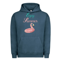 Pigment Midnight Navy Enjoy Summer Urban Hoodie - Bettercallsaul