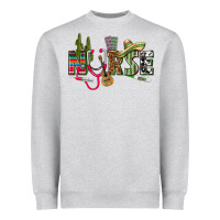 Heather Grey Mexican Nurse Heavyweight Sweatshirt - texasbilliewilder
