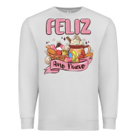 Dove Grey mexican new year Premium Sweatshirt - MaliasSmallBusiness