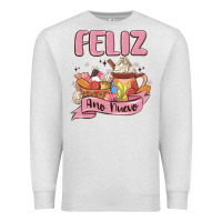 Oatmeal Heather mexican new year Premium Sweatshirt - MaliasSmallBusiness