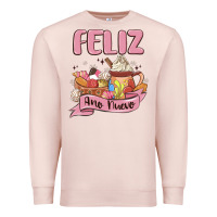 Pale Pink mexican new year Premium Sweatshirt - MaliasSmallBusiness