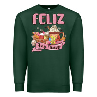 Sports Green mexican new year Premium Sweatshirt - MaliasSmallBusiness