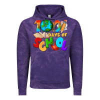 Cloud Purple 100 days of school Vintage Hoodie - texasbilliewilder