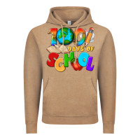 Vintage Coffee 100 days of school Vintage Hoodie - texasbilliewilder