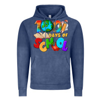 Vintage Denim 100 days of school Vintage Hoodie - texasbilliewilder