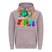 Vintage Zinc 100 days of school Vintage Hoodie - texasbilliewilder