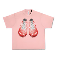 Salmon red cleats fa element 3 Urban Heavy Tee - FaDigitalArtStudio