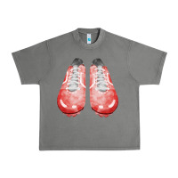 Tornado red cleats fa element 3 Urban Heavy Tee - FaDigitalArtStudio