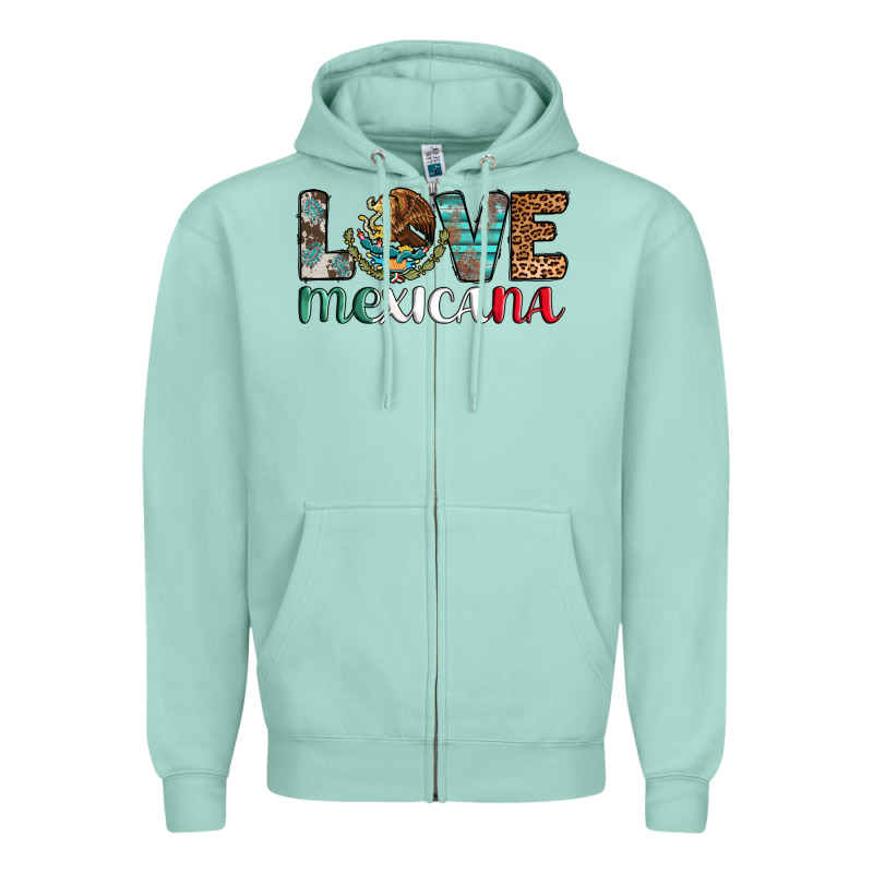 Love Mexicana Revise Zipper Hoodie by AdoDesignShop | Teevron